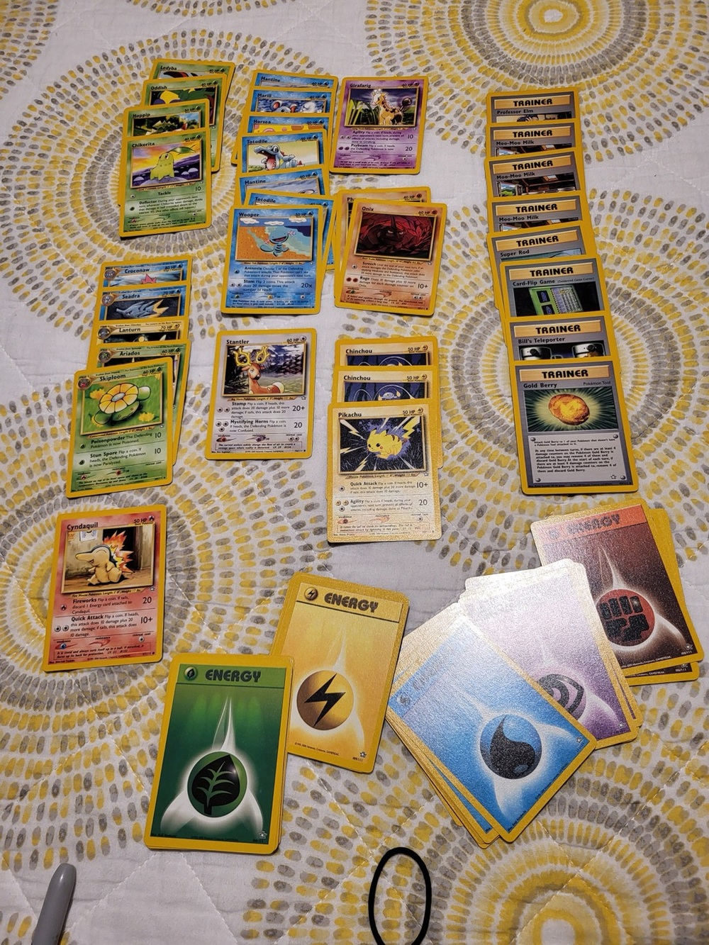 Trading Pokémon Card Game Mixed Card Lot - set3 60+ cards